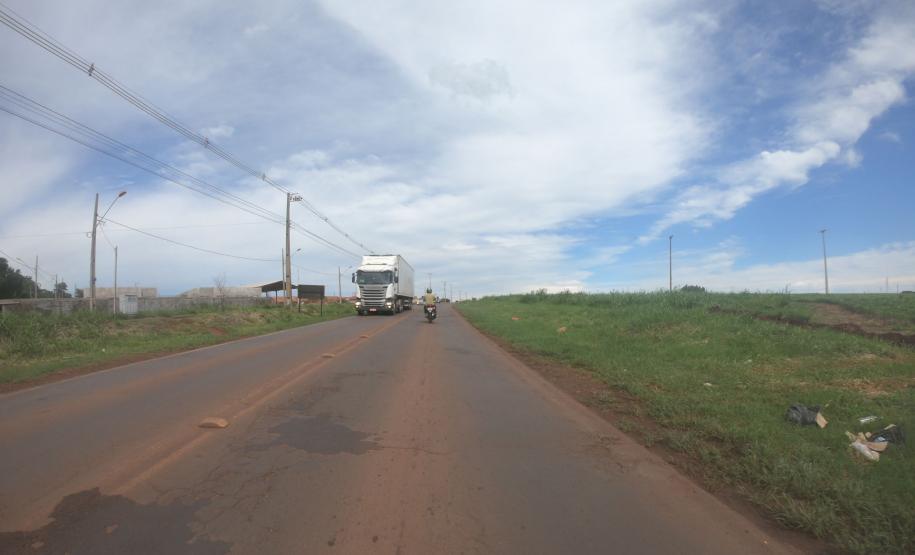 PR-317, entre a Rua 1º de Maio e a BR-163 – Toledo