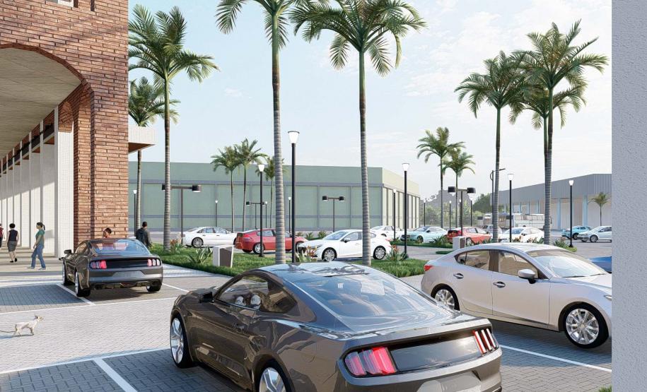 Projeto da orla de Paranaguá