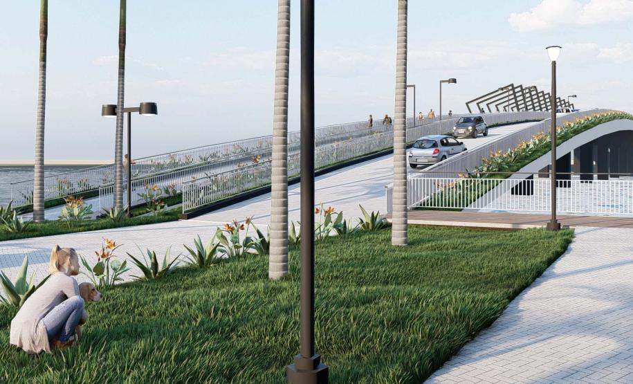 Projeto da orla de Paranaguá