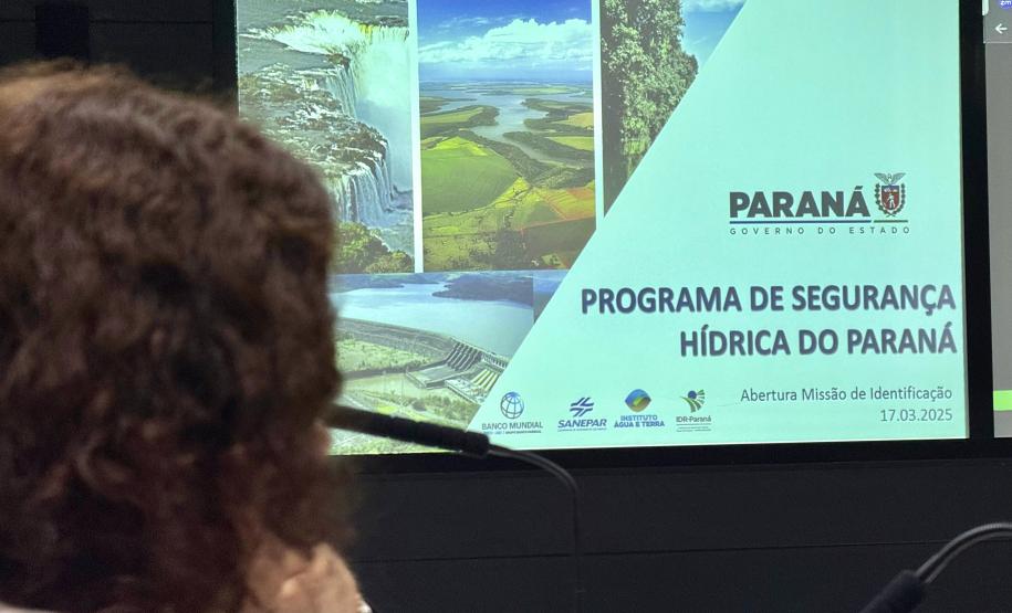 Paraná recebe missão do Banco Mundial PSH