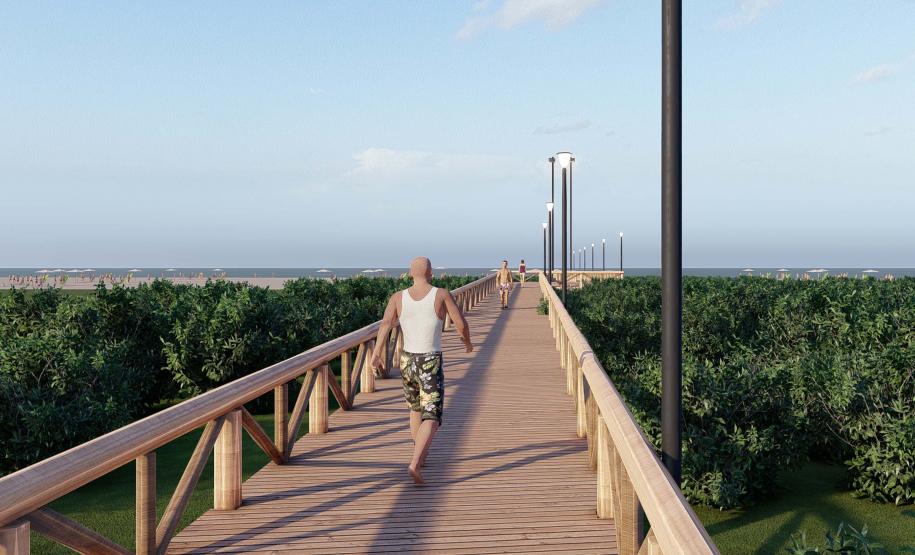 Ratinho Junior libera obras Pontal do Paraná