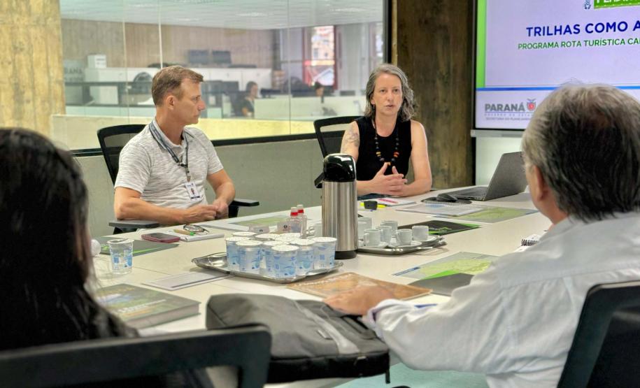 Caminhos do Peabiru - reunião com Fadec