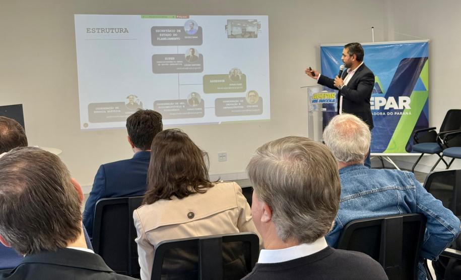 Reunião técnica Supen e Agepar