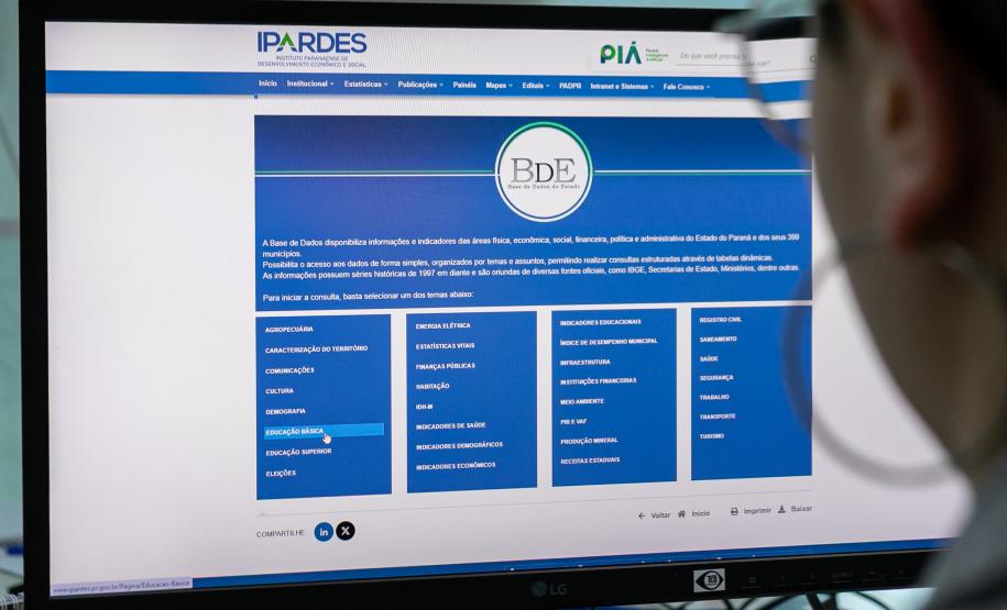 Ipardes nova versão Base de Dados