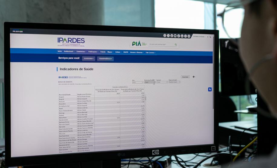 Ipardes nova versão Base de Dados