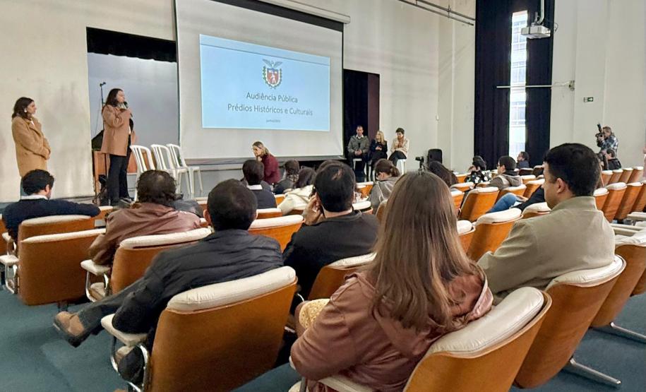 Audiência Pública Prédios Históricos