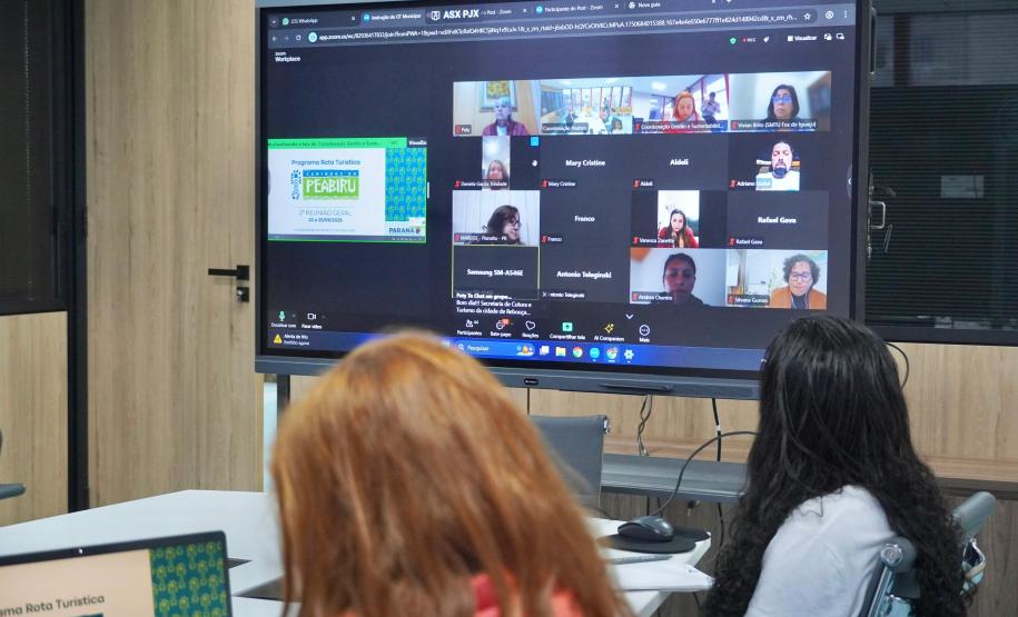 Caminhos do Peabiru - reunião com IGRs etc online