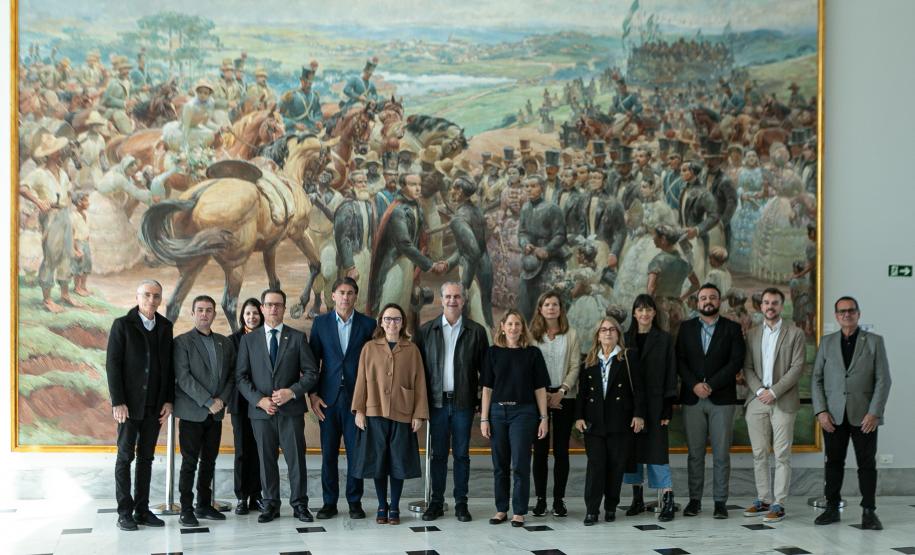 Estado recebe diretoria do Centre Pompidou para projeto no Paraná avançar mais