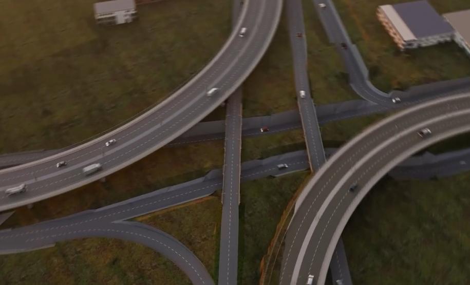 Estado vai investir R$ 400 milhões na duplicação em concreto do Contorno Sul de Maringá Foto: DER-PR Estado vai investir R$ 400 milhões na duplicação em concreto do Contorno Sul de Maringá