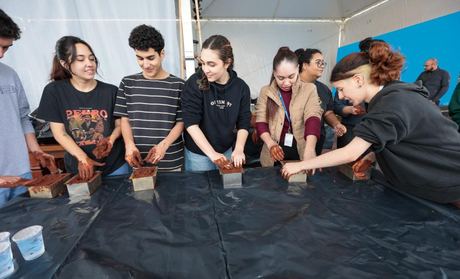 futuros arquitetos Pompidou Paraná