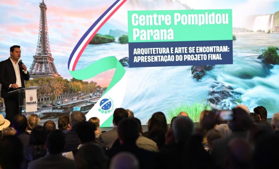 Iniciativa do Estado, Centre Pompidou Paraná marca relação de amizade com a França