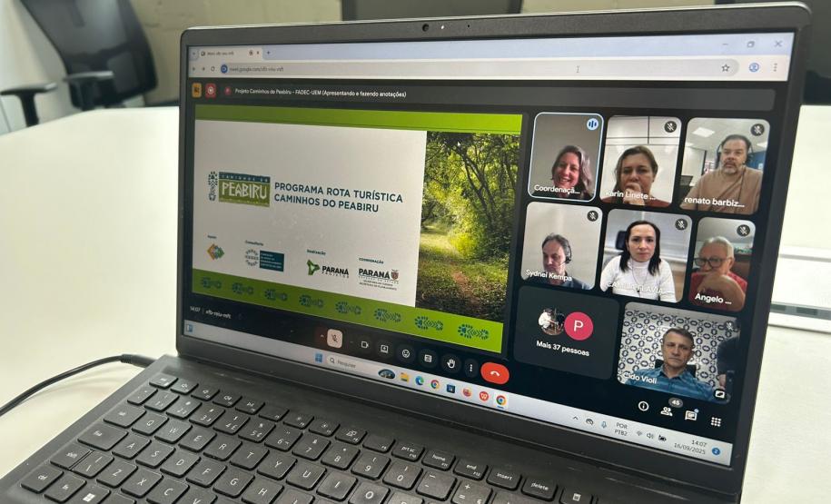 Caminhos do Peabiru - Comissão de Acompanhamento - reunião on line
