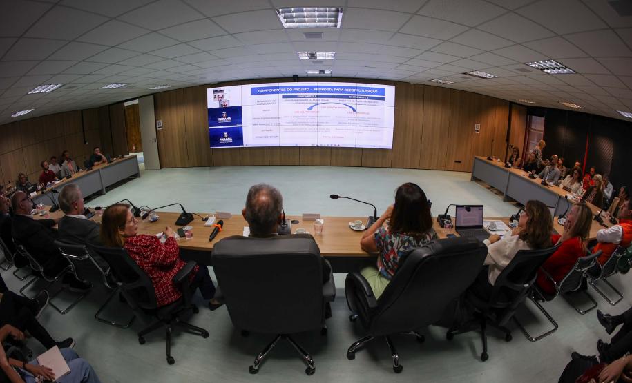 Estado recebe missão do Banco Mundial e apresenta avanços do projeto Paraná Eficiente