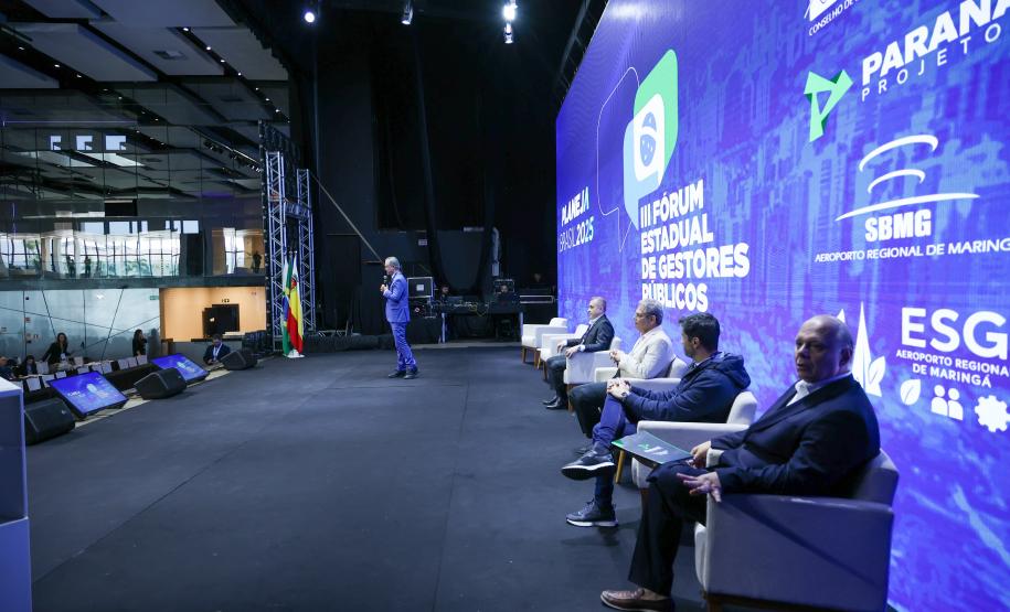 Planejamento e transparência na gestão pública é tema de palestra em Forum Estadual de Gestores Públicos