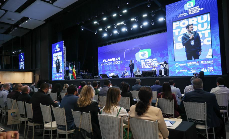 Planejamento e transparência na gestão pública é tema de palestra em Forum Estadual de Gestores Públicos