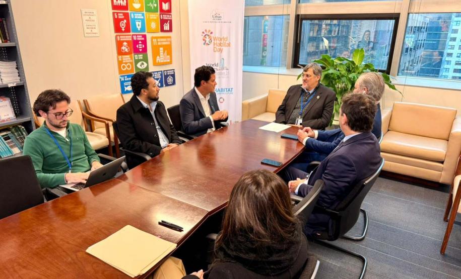 Paraná firma parceria com ONU-Habitat para criação de Observatório Inteligente das Cidades