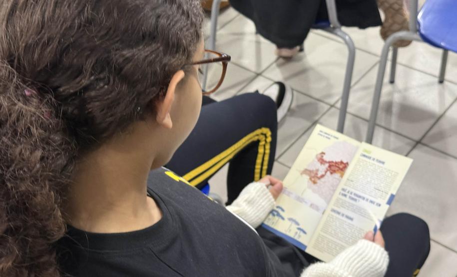 Rota Caminhos do Peabiru é apresentada a alunos de escola estadual de Fazenda Rio Grande