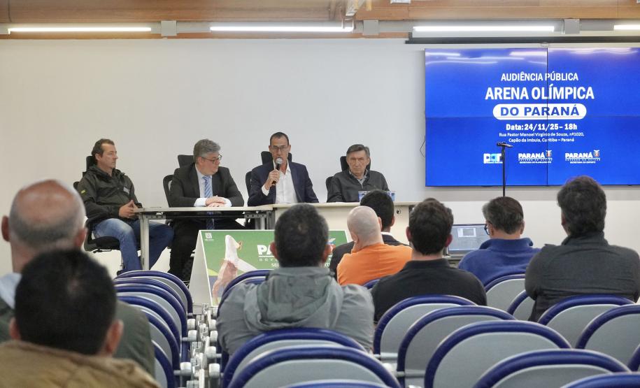 Audiência pública colhe sugestões para desenvolvimento do projeto Arena Olímpica