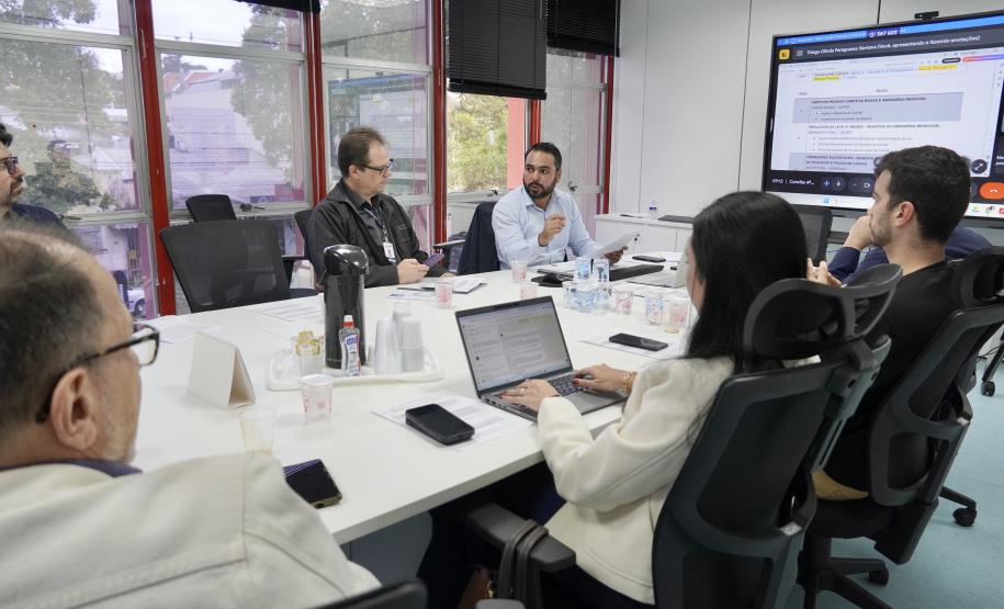 Comitê de Biogás e Hidrogênio Renovável realiza reunião presencial na sede da Secretaria do Planejamento