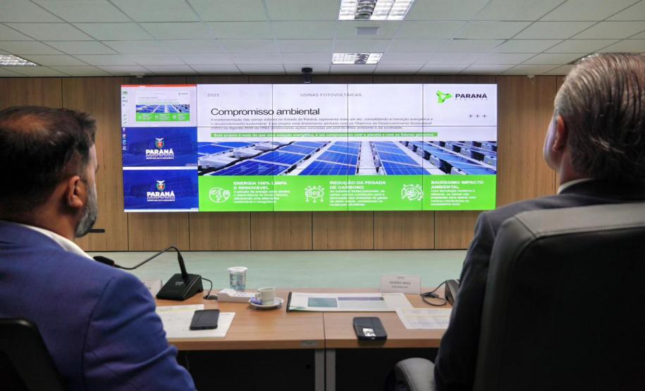 Estado instalará oito usinas de energia solar para compensar consumo de prédios públicos