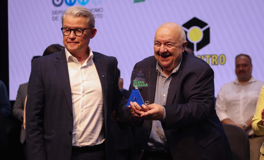 Planejamento, Ipardes e Paraná Projetos são premiados com Selo Clima Paraná