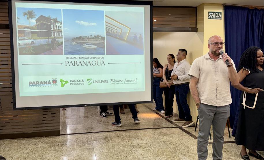 Secretaria do Planejamento e Paraná Projetos fazem reunião técnica para ouvir população sobre a Requalificação Urbana de Paranaguá