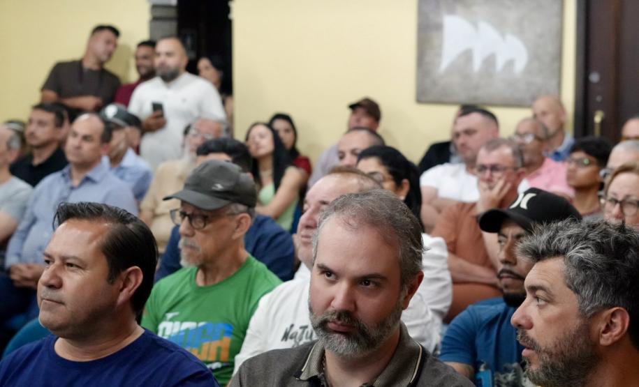 Secretaria do Planejamento e Paraná Projetos fazem reunião técnica para ouvir população sobre a Requalificação Urbana de Paranaguá