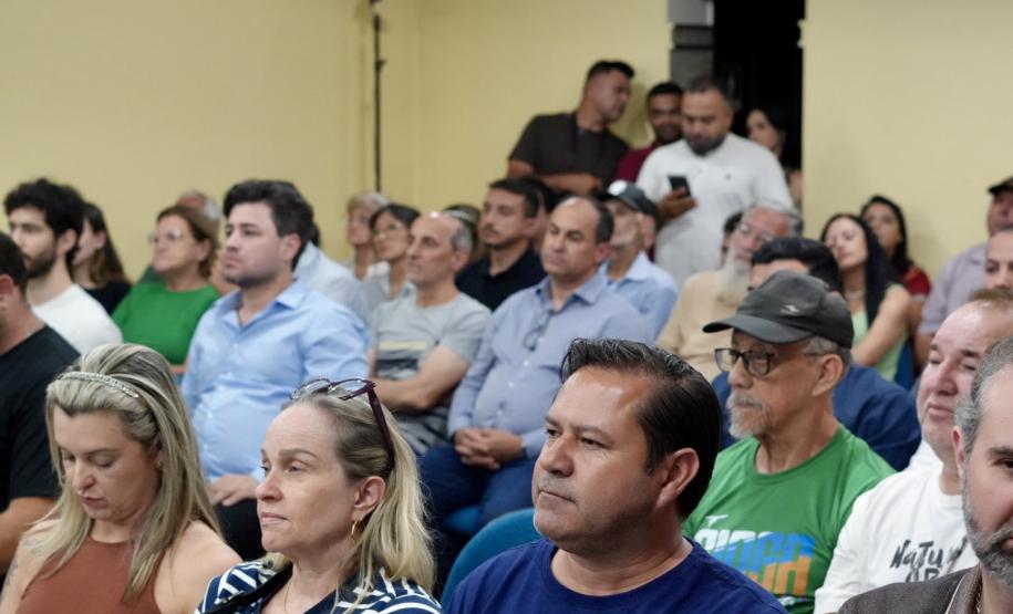 Secretaria do Planejamento e Paraná Projetos fazem reunião técnica para ouvir população sobre a Requalificação Urbana de Paranaguá