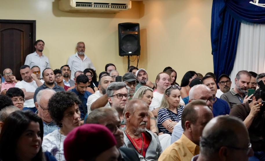 Secretaria do Planejamento e Paraná Projetos fazem reunião técnica para ouvir população sobre a Requalificação Urbana de Paranaguá