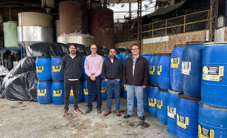 Supen realiza visitas estratégicas para conhecer a cadeia do biodiesel no Paraná