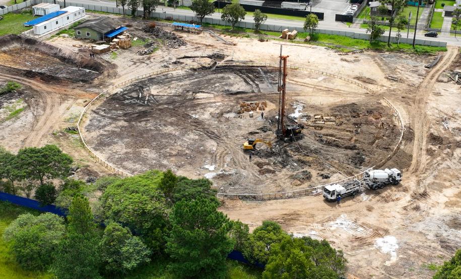 Obras do Planetário mais moderno da América Latina entram na fase de fundação