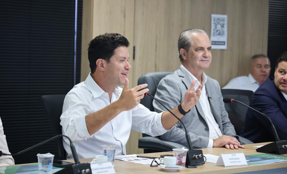 Ponte sobre o rio Ivaí entre Mirador e Guaporema