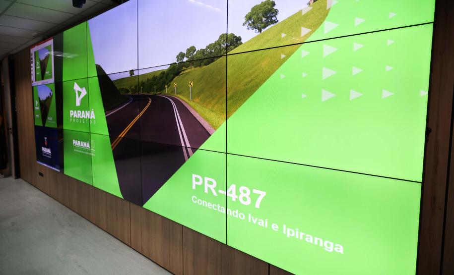 Governo do Paraná vai investir R$ 90 milhões para pavimentar a PR-487 entre Ivaí e Ipiranga