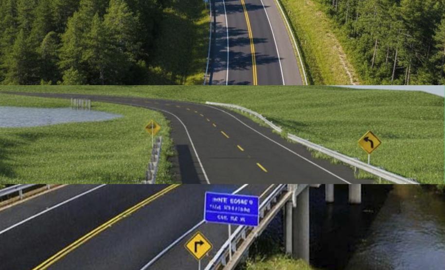 Em apenas dois dias, Estado anuncia R$ 414 milhões para pavimentação de três rodovias