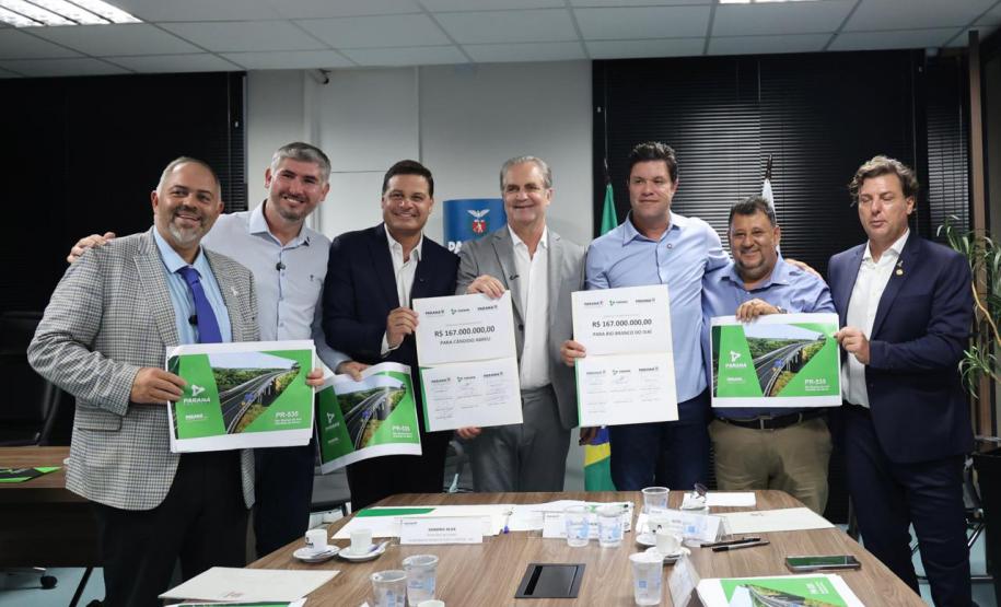 R$ 167 milhões: Estado vai pavimentar rodovia entre Rio Branco do Ivaí e Cândido de Abreu