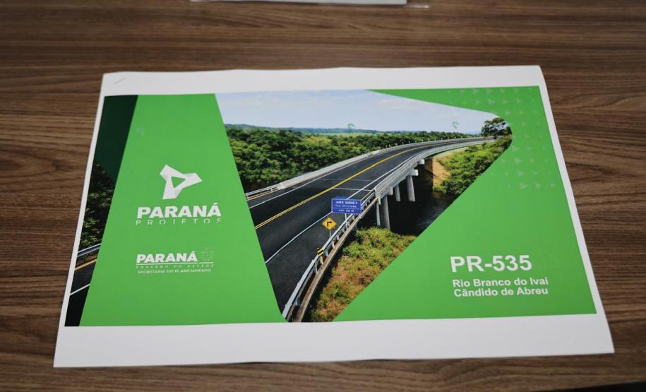 R$ 167 milhões: Estado vai pavimentar rodovia entre Rio Branco do Ivaí e Cândido de Abreu