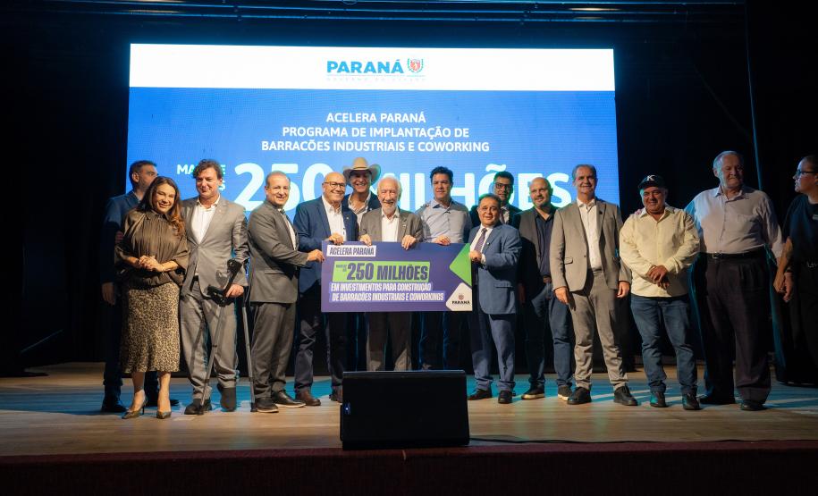 Estado investe R$ 255 milhões para construção de barracões e espaços de coworking em 250 cidades