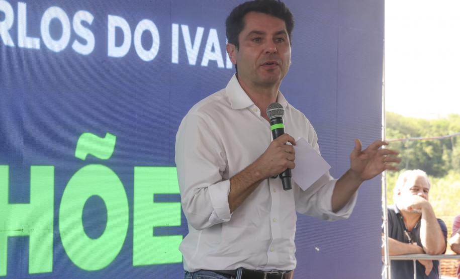 Fim da balsa: Governo do Paraná lança obra da ponte entre Japurá e São Carlos do Ivaí