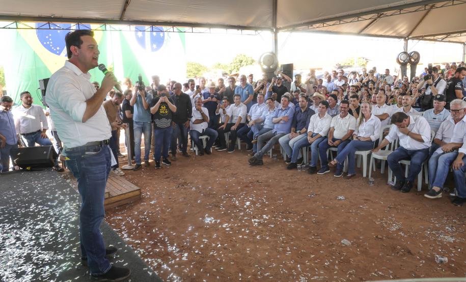 Fim da balsa: Governo do Paraná lança obra da ponte entre Japurá e São Carlos do Ivaí