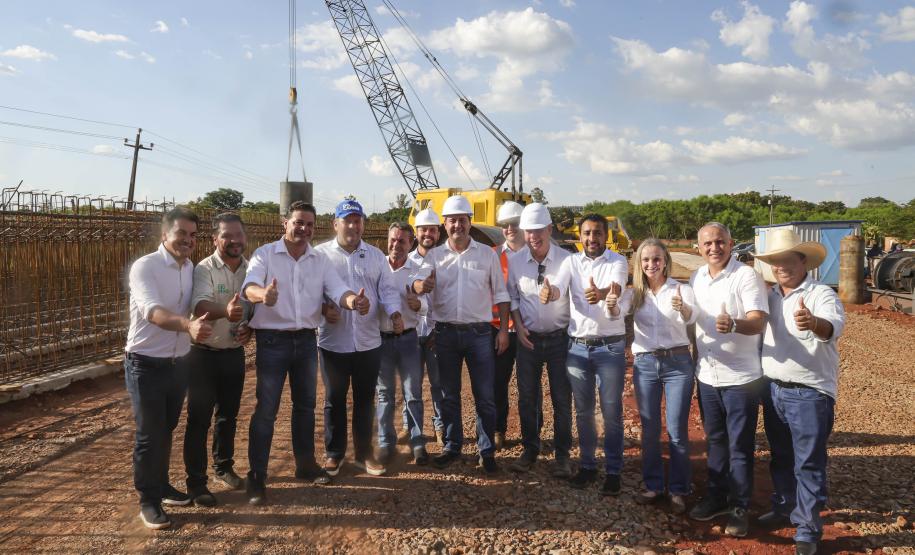 Fim da balsa: Governo do Paraná lança obra da ponte entre Japurá e São Carlos do Ivaí