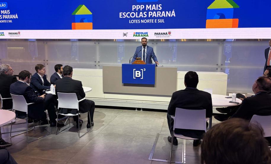 Com resultado do leilão na B3, Paraná vai economizar na construção de 40 escolas