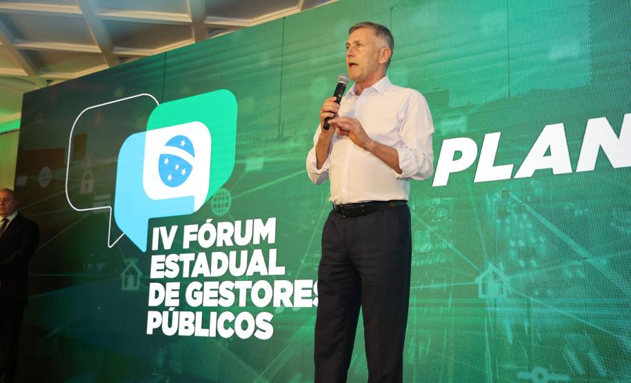 Estado apresenta pacote de projetos estratégicos em fórum de gestores públicos