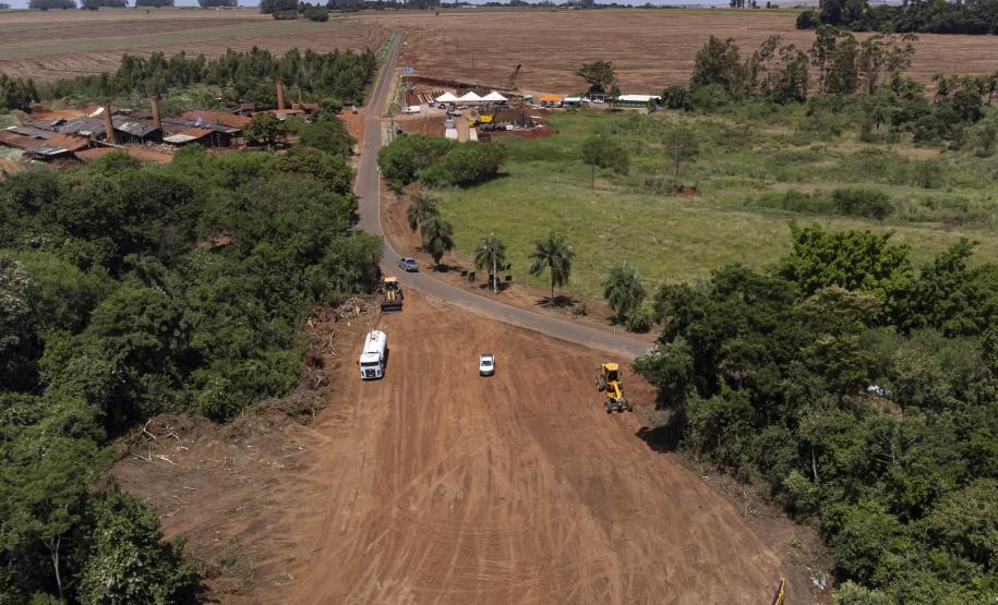 Fim da balsa: Governo do Paraná lança obra da ponte entre Japurá e São Carlos do Ivaí