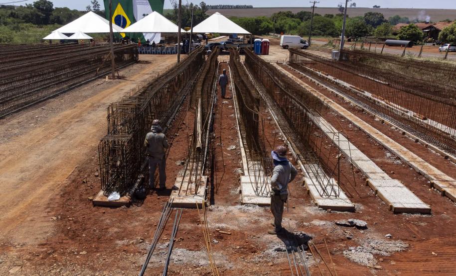 Fim da balsa: Governo do Paraná lança obra da ponte entre Japurá e São Carlos do Ivaí
