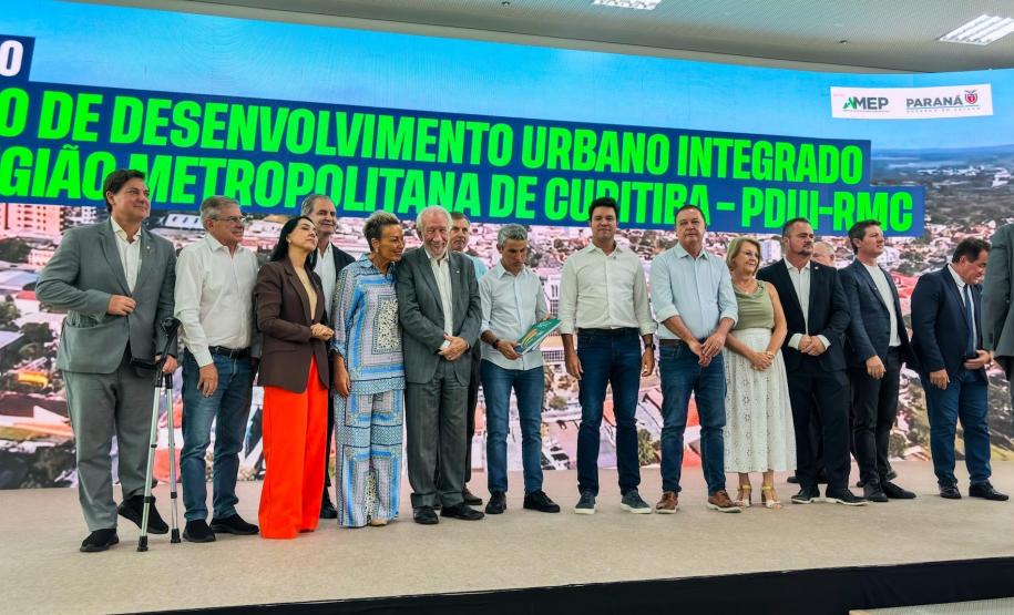 Governo do Paraná apresenta Plano de Desenvolvimento Urbano para municípios da RMC