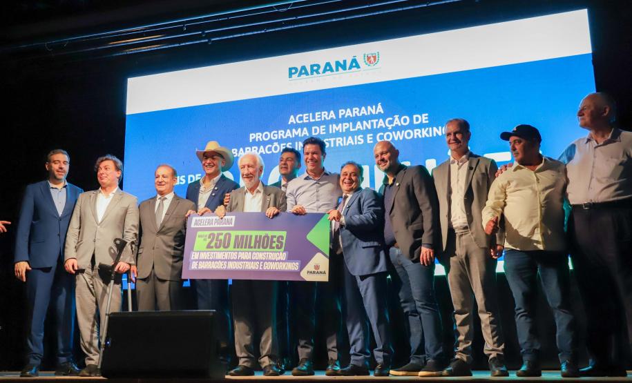 Estado investe R$ 255 milhões para construção de barracões e espaços de coworking em 250 cidades