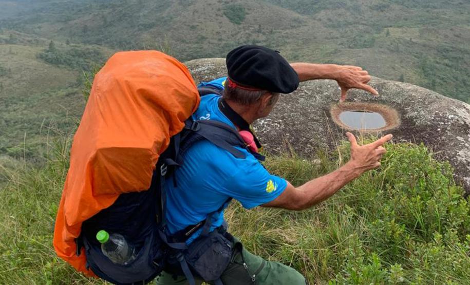 Francês que percorre Caminhos do Peabiru já acumula 50 dias na jornada