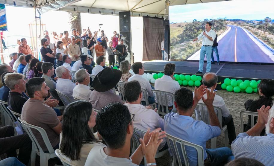 Governador autoriza pavimentação de R$ 156 milhões entre Altamira do Paraná e Laranjal