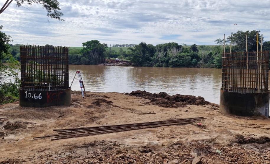 Nova ponte entre São Carlos do Ivaí e Japurá avança com atividades nas duas margens