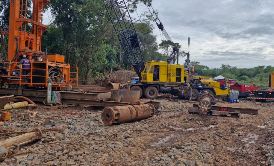 Nova ponte entre São Carlos do Ivaí e Japurá avança com atividades nas duas margens